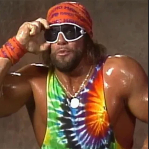 [CUTTHROAT] MACHO MAN RANDY SAVAGE GESTURE