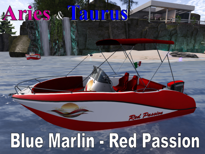 TMS Blue Marlin Red - Passion Cover