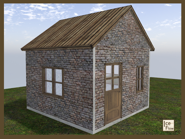 *Ice Flow* AF100 Mesh brick hut / cottages