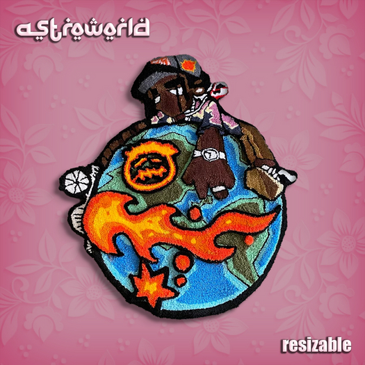 V. Astroworld Rug & Wall Decor *unpack me*