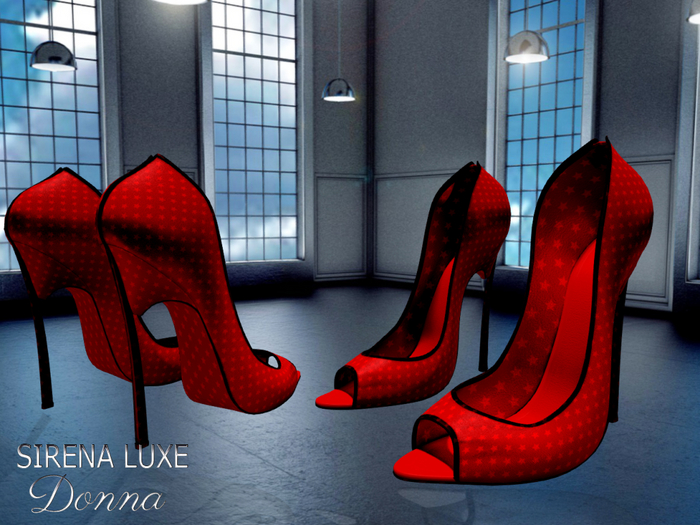 Red Independence Day Heels Maitreya