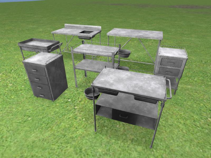 [VORTEX]Hospital Set#1 COPY/MOD - 7 Models