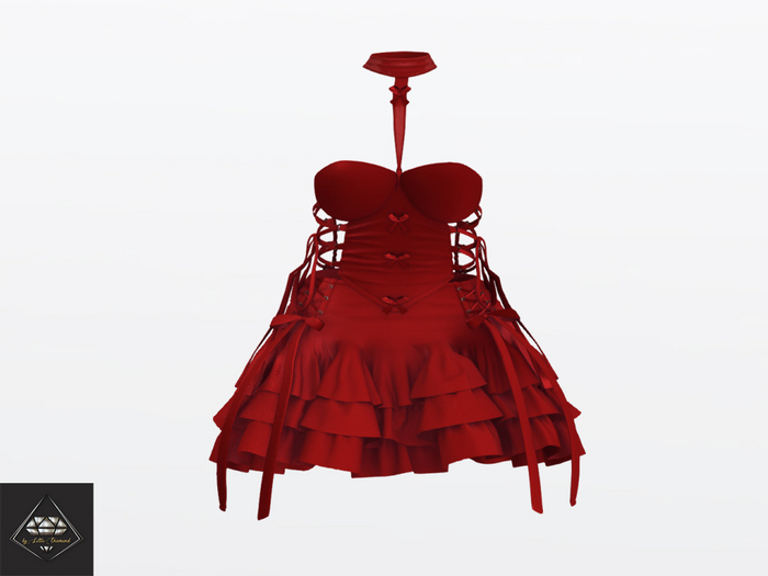 -LD- Ling Dress Red