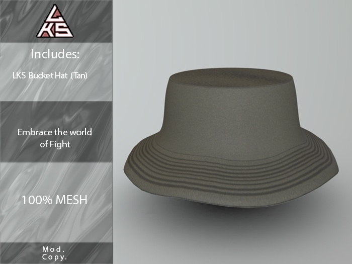LKS Bucket Hat Tan