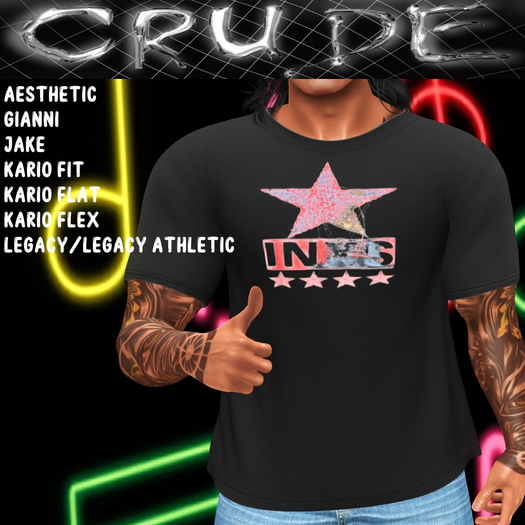 Inxs Concert Men's T-Shirt (MCT) <Wear Me>