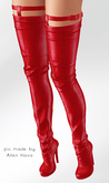 #12 Blueberry - Lillith - Boots - Common - Red  *M*