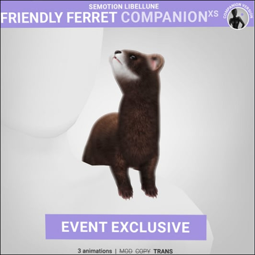 SEmotion Libellune Frendly Ferret XS Companion EXCLUSIVE