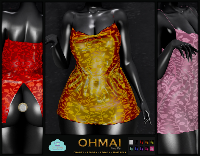 Ohmai Unpack  - Chanty Set Hud Collors