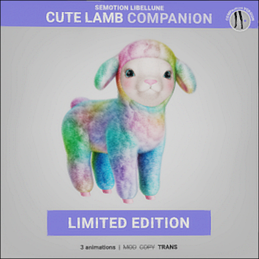 SEmotion Libellune Cute Lamb Companion LIMITED
