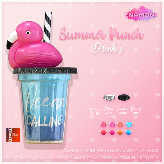 [ENAMOUR] [MY STORY] SUMMER PUNCH DRINK'S ORANGE