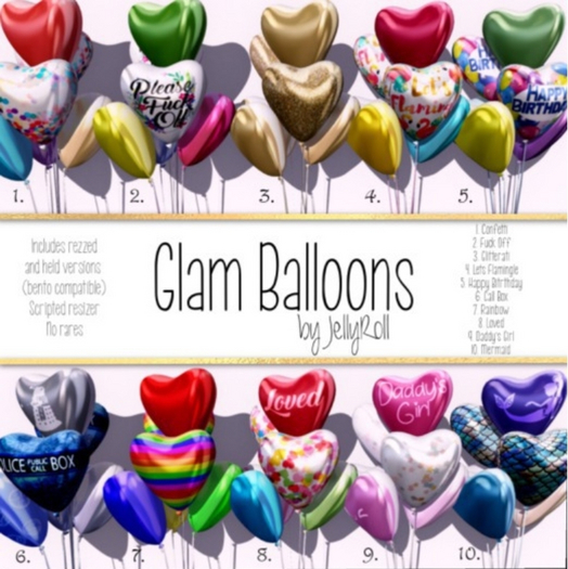 JellyRoll - GlamBalloons Held 4. Lets Flamingle
