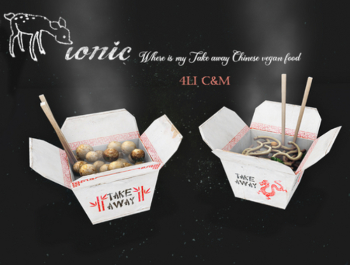 ionic - where is my Take away Chinese vegan food?