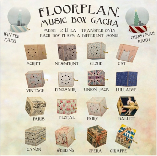 floorplan. music box / script