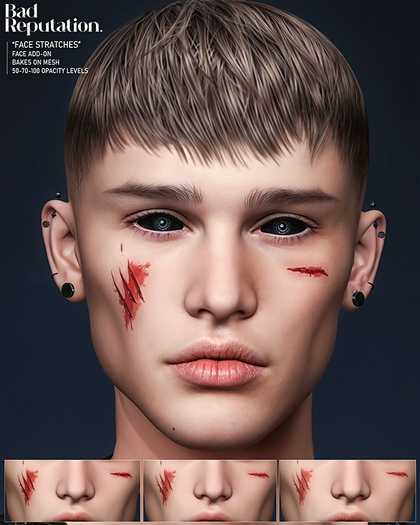 Bad Reputation - Face Scratches -