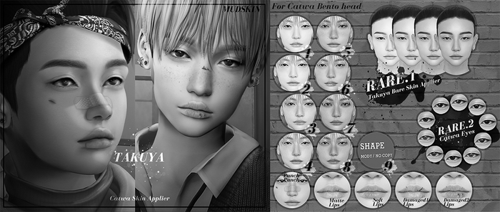 MUDSKIN - TAKUYA (Catwa) - DEMO