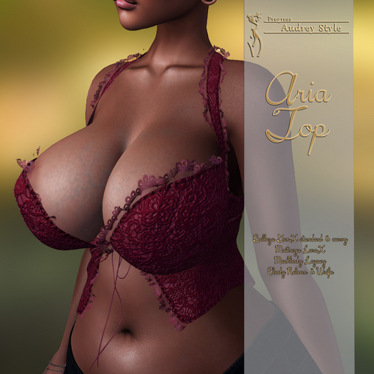 .:: AS ::. Aria Top - Burgundy