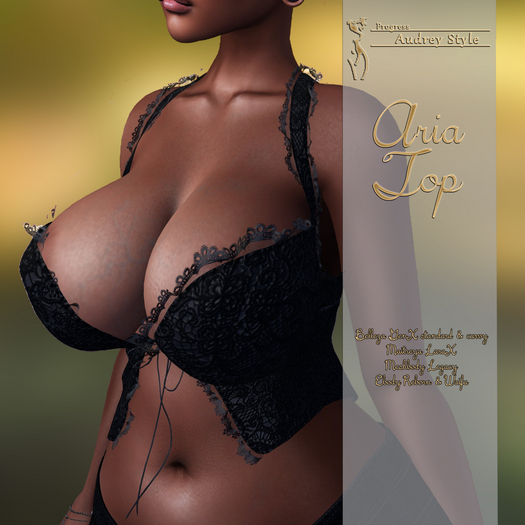.:: AS ::. Aria Top - Black