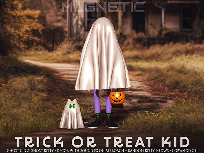 Magnetic - Trick or Treat Kid