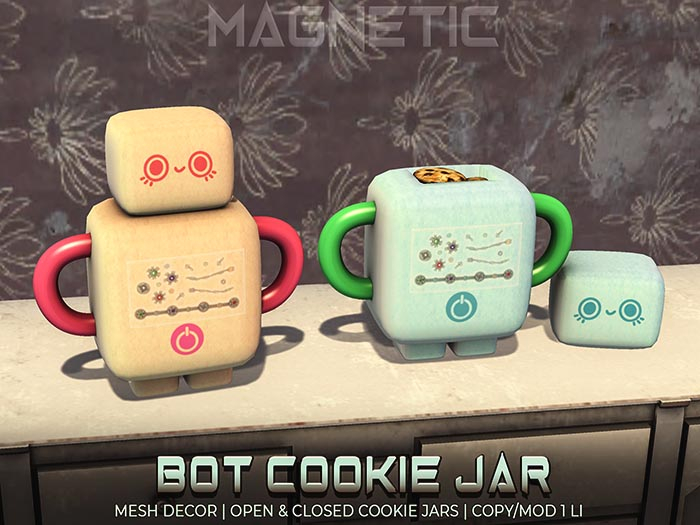 Magnetic - Bot Cookie Jar
