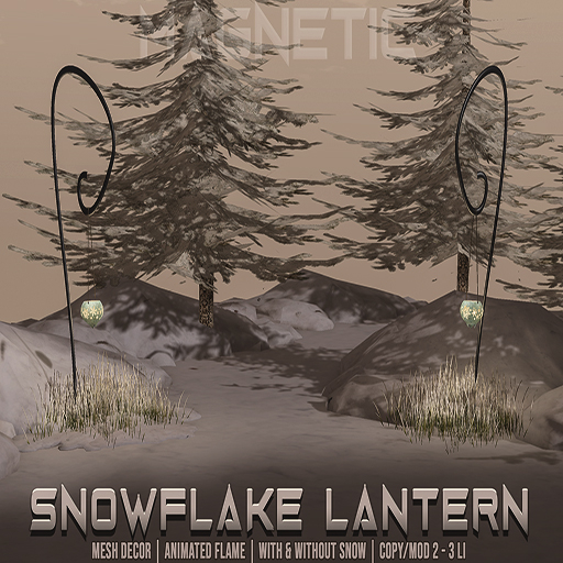 Magnetic - Snowflake Lantern