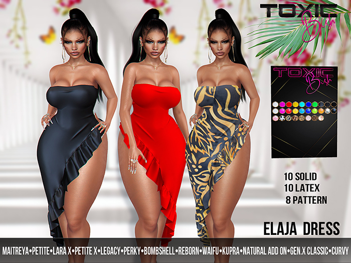 [TOXIC BISH] Elaja Dress @ HUD