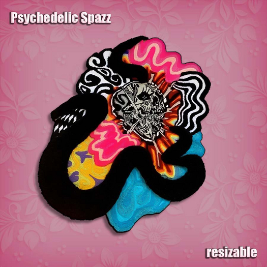 S. Psychedelic Spazz Rug & Wall Decor *unpack me*