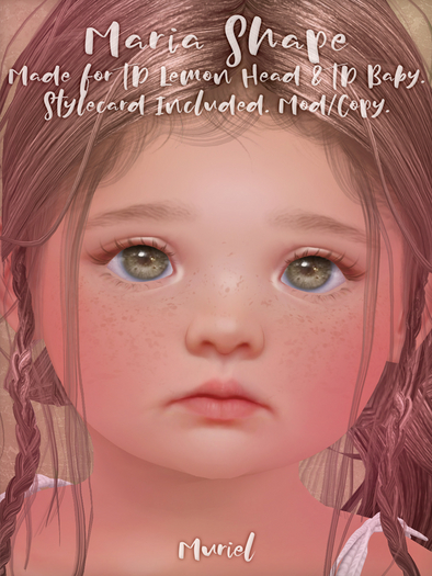 Muriel. Maria Shape (Lemon Head)