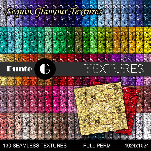 Full Perm Textures - Sequin Glamour