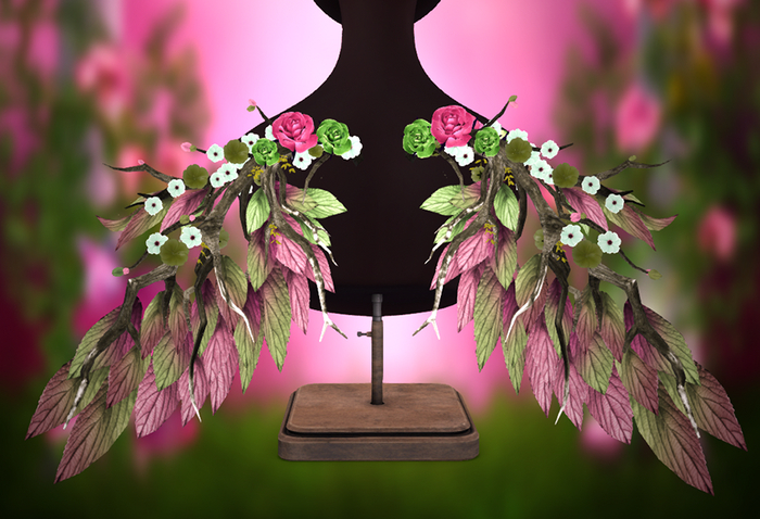 {geek} Leaf Wings II Green/Pink Version