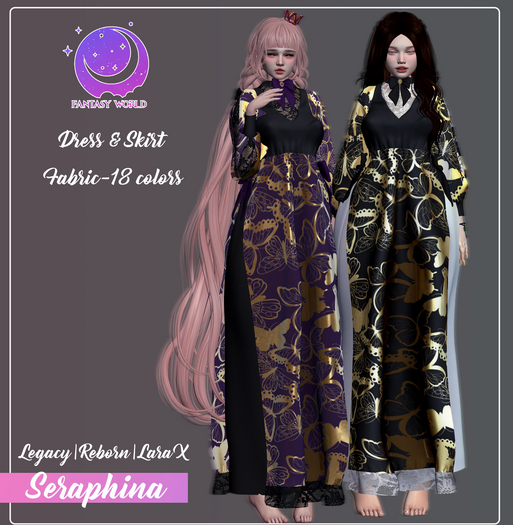 {Fantasy world} Seraphina dress - fatpack