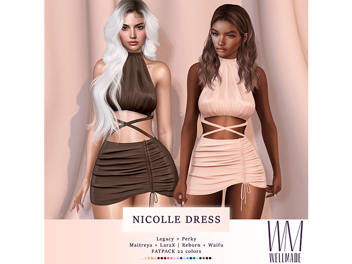 [WellMade] Nicolle Dress 