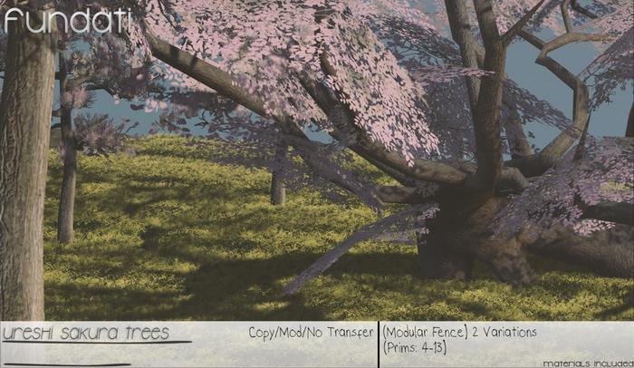 (Fundati) URESHI Sakura Trees