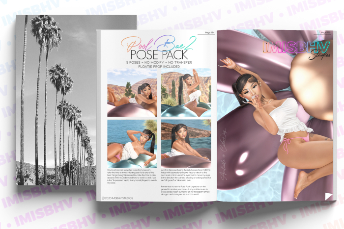 //IMISBHV//  Pool Bae 2 PosePack