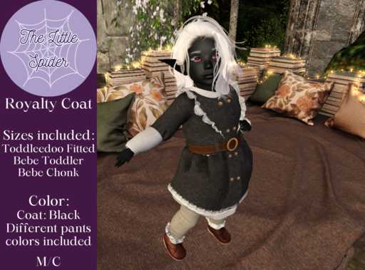 Royalty Coat Black
