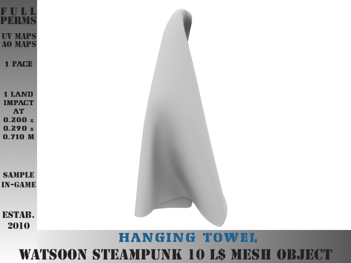 Hanging towel - 1 LI - FULL PERM Mesh