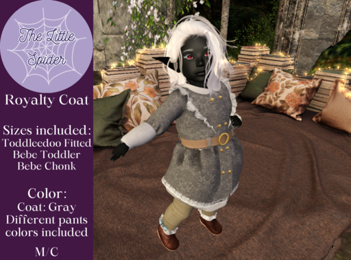 Royalty Coat Gray 