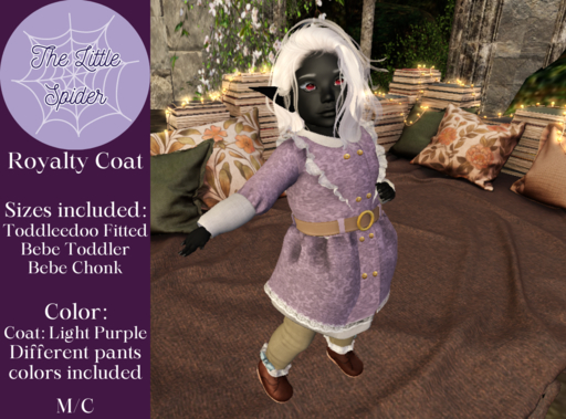Royalty Coat Light Purple