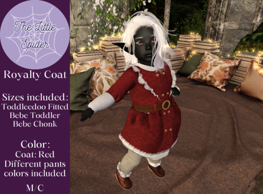 Royalty Coat Red