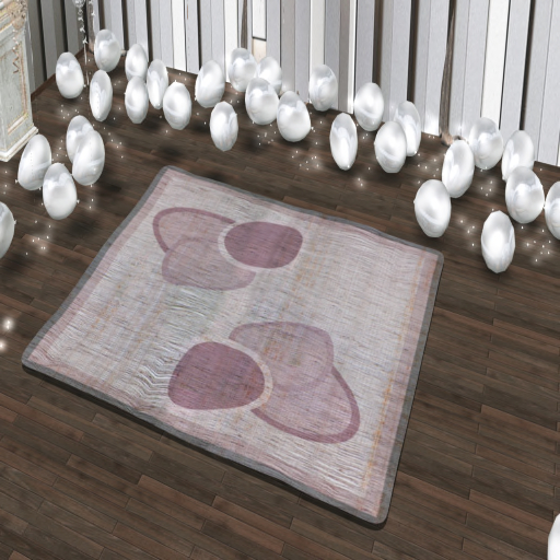 {BL}Shabby Folkweave Rug Square