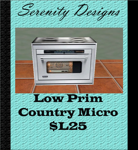 Country Kitchen Stove 1 Prim