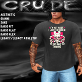 I'm not rude, I just decided to say what I'm thinking. Men's T-Shirt (MCT) <Wear Me>