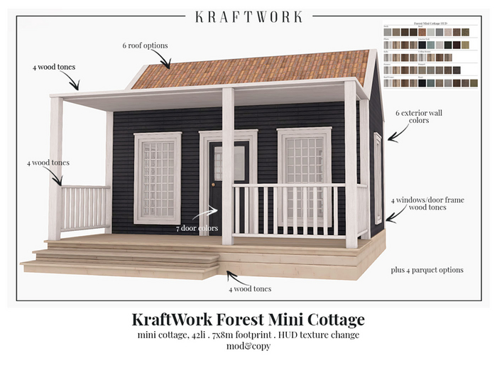 KraftWork Forest Mini Cottage (Add Me)