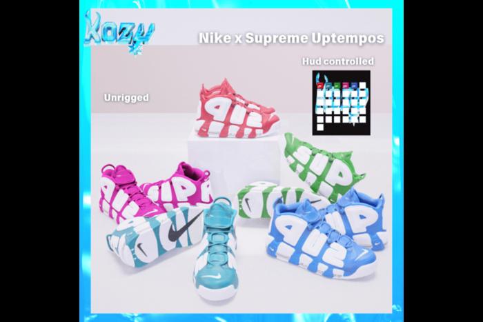 Kozy - Kozy- Nike x Supreme Uptempo Fatpack