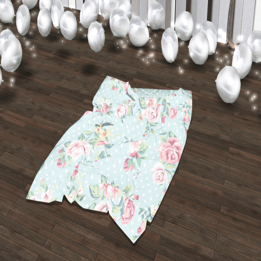 {BL} Vintage Rose Rug