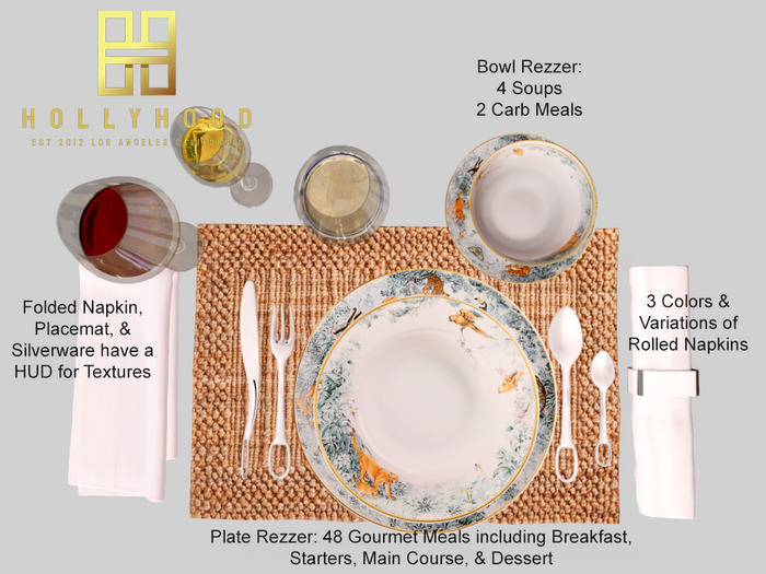 Hollyhood High H Dinnerware Set - Amazon