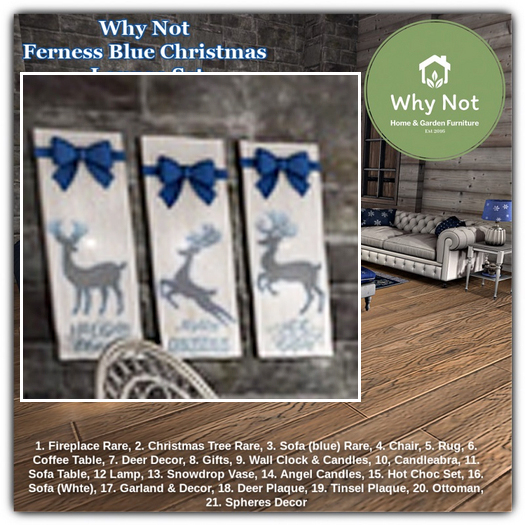 18 Why Not Ferness Three Deer Wall Plaque