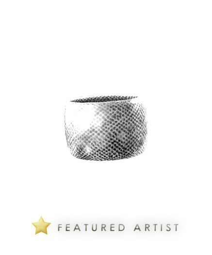 Fashionz! - Snakeskin Bangle - Silver