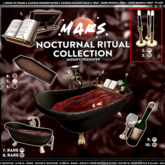 2. .Mars. - Nocturnal Ritual - Candle Holders - Silver