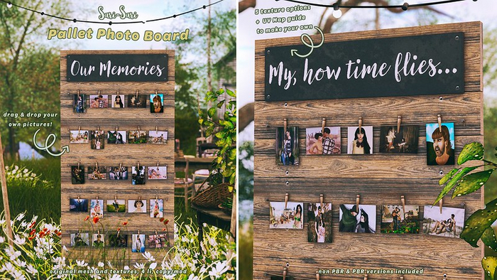 Sari-Sari - Pallet Photo Board