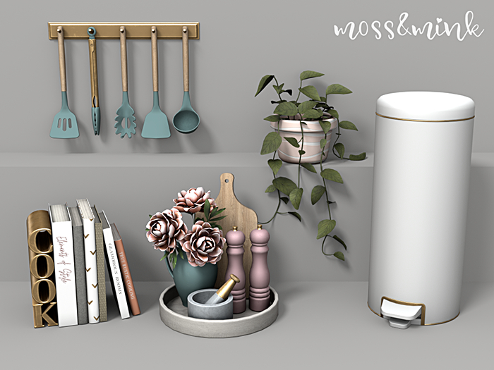 {moss&mink} Mallory Kitchen Clutter (Luxxe)